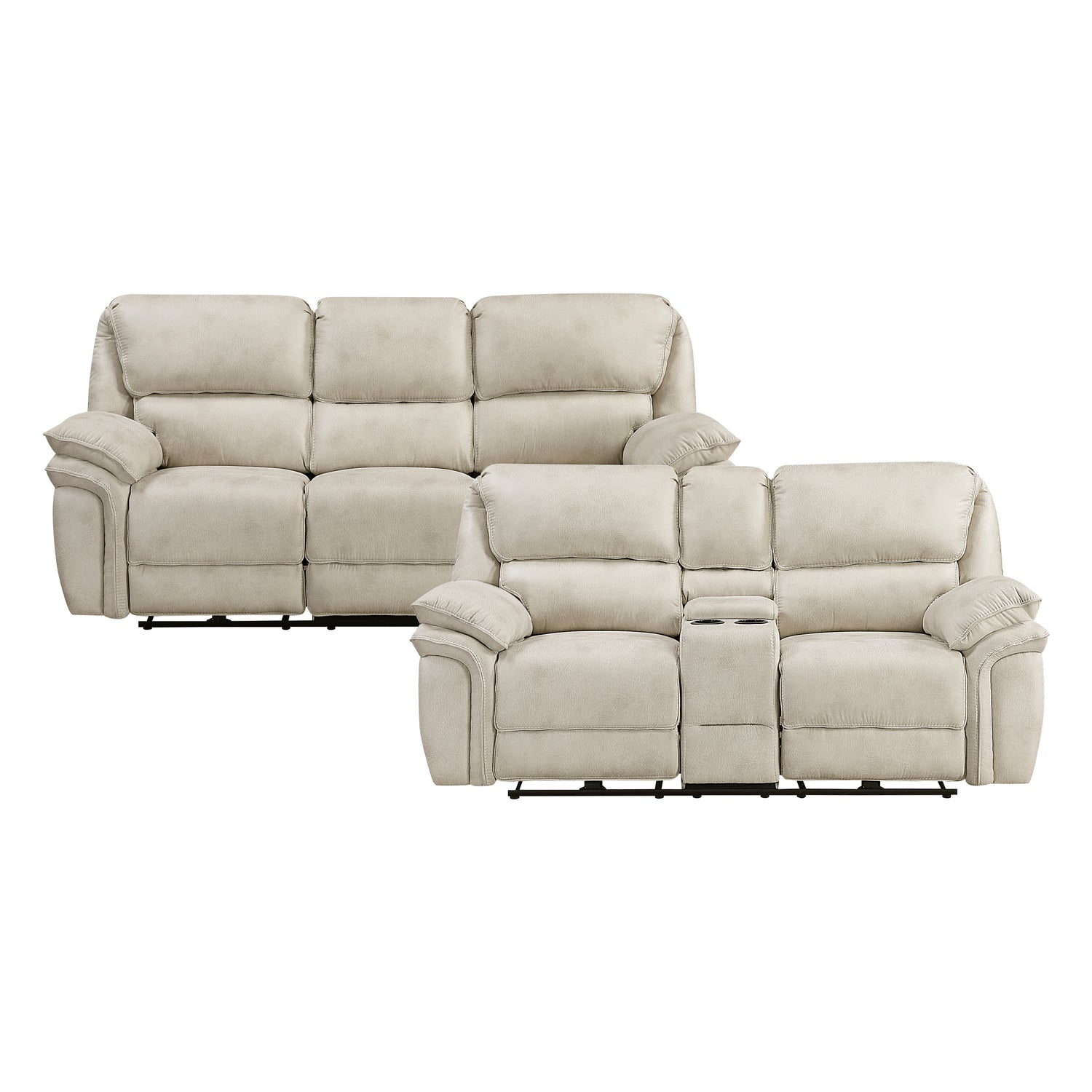 8517PWT*2PW 2pc Set: Sofa, Love (Power) - 8517PWT*2PW