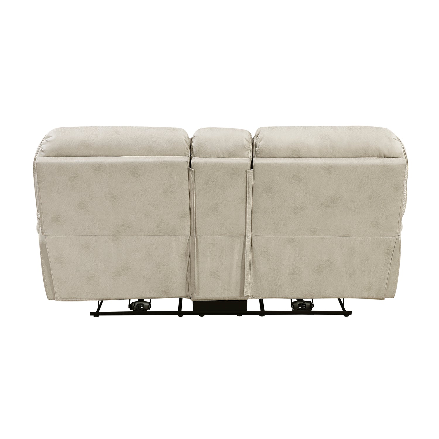 8517PWT-2PW Power Double Reclining Love Seat with Center Console - 8517PWT-2PW