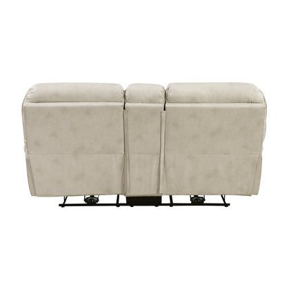 Proctor Pawter Power Double Reclining Living Room Set from Homelegance - Luna Furniture