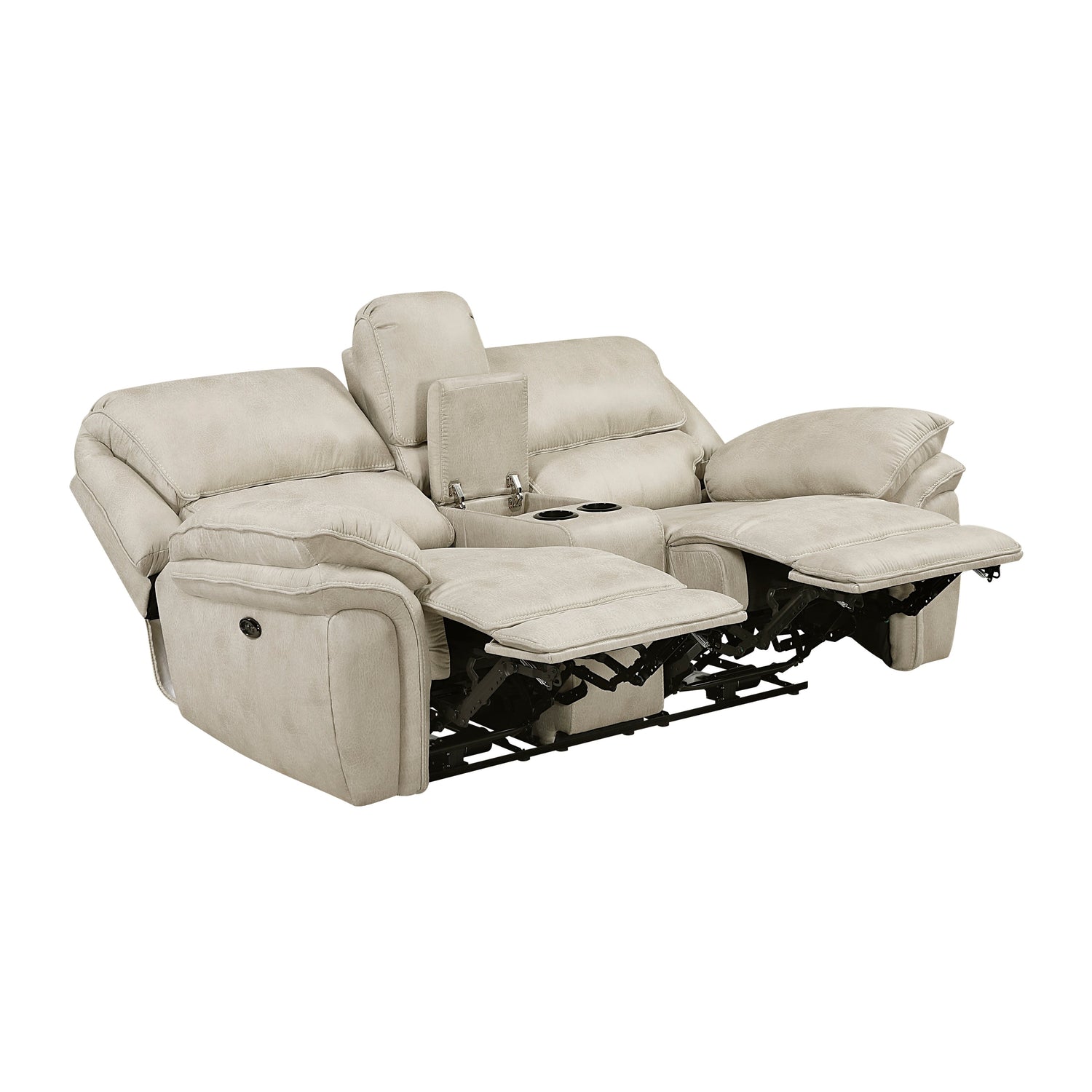 Proctor Pawter Power Double Reclining Living Room Set from Homelegance - Luna Furniture