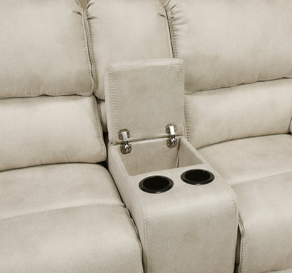Proctor Pawter Power Double Reclining Living Room Set from Homelegance - Luna Furniture