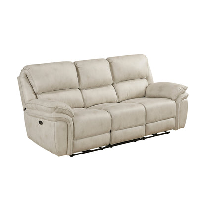 Proctor Pawter Power Double Reclining Living Room Set from Homelegance - Luna Furniture