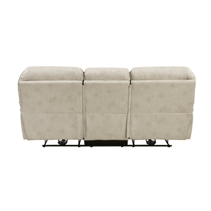 Proctor Pawter Power Double Reclining Living Room Set from Homelegance - Luna Furniture