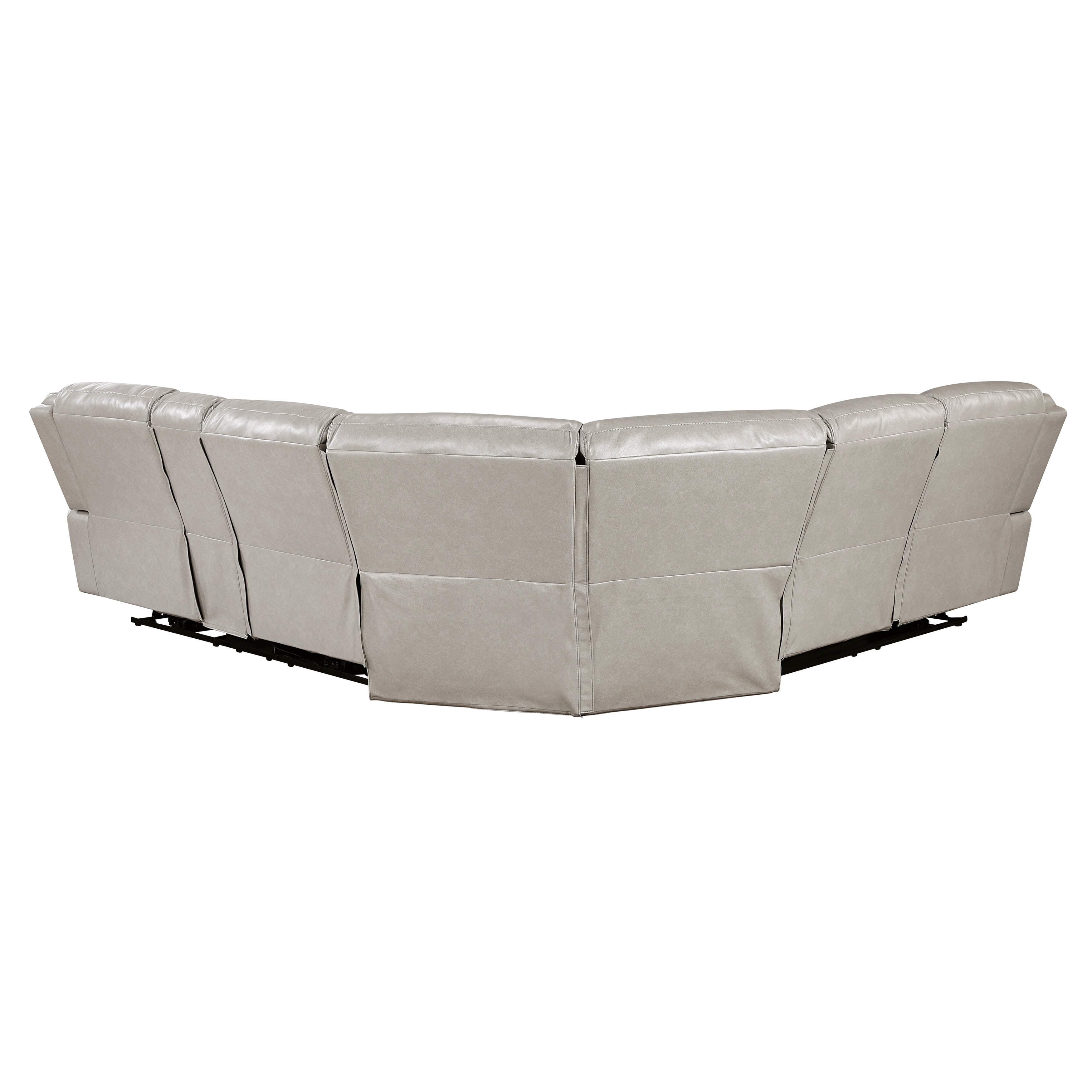 8528TP*SCPW (3)3-Piece Power Reclining Sectional with Right Console - 8528TP*SCPW