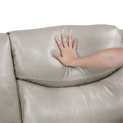 8528TP*SCPW (3)3-Piece Power Reclining Sectional with Right Console - 8528TP*SCPW