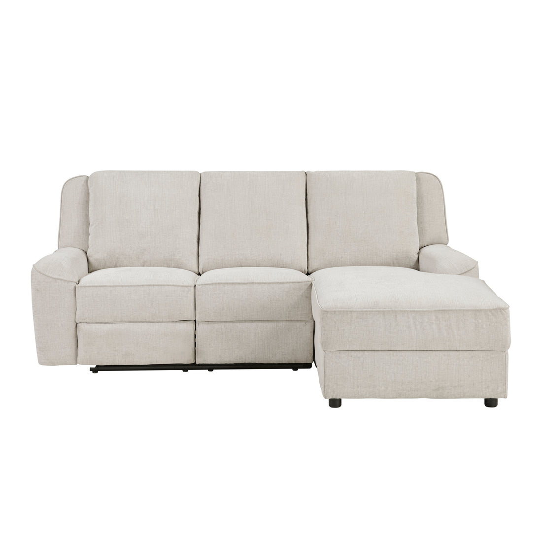 8530BE*SC (2)2-Piece Reclining Sectional with Right Chaise - 8530BE*SC