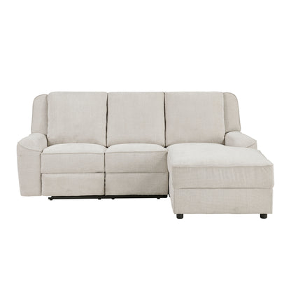 8530BE*SC (2)2-Piece Reclining Sectional with Right Chaise - 8530BE*SC