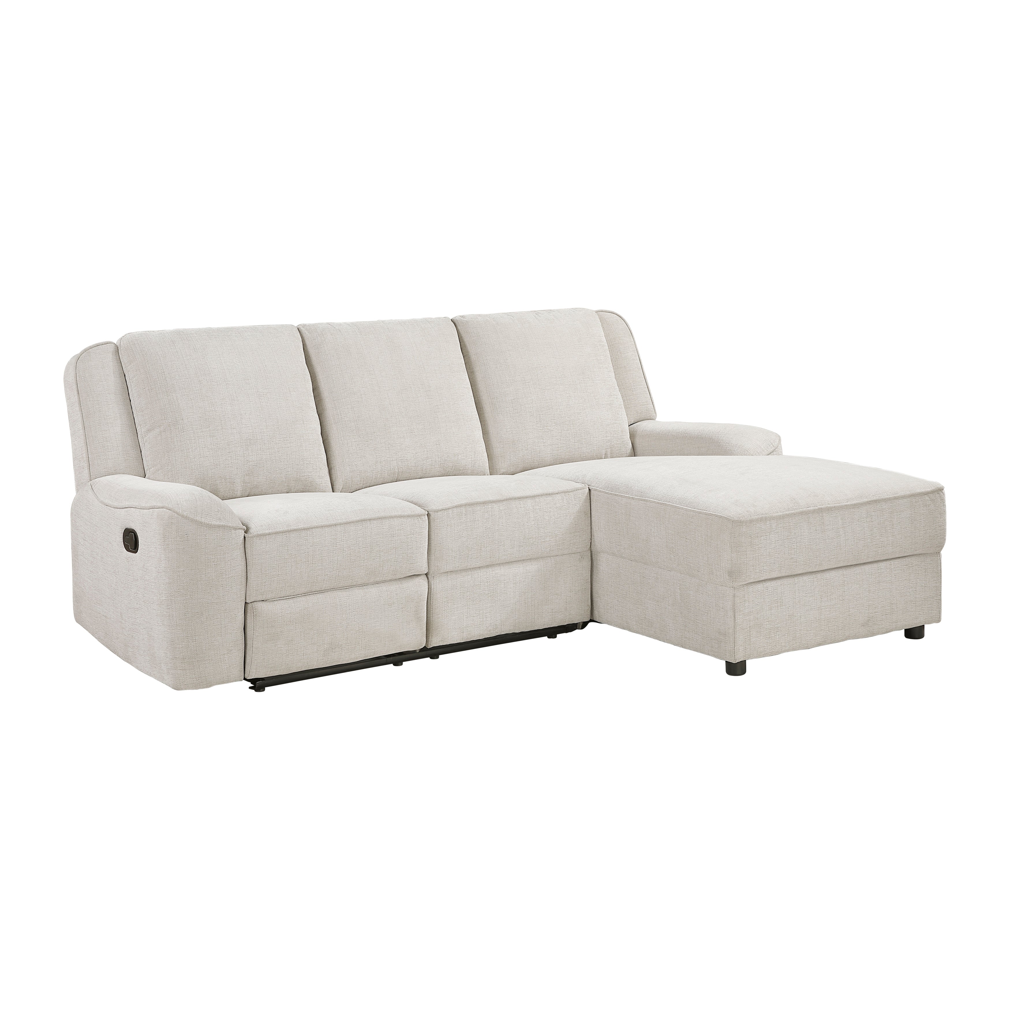 8530BE*SC (2)2-Piece Reclining Sectional with Right Chaise - 8530BE*SC