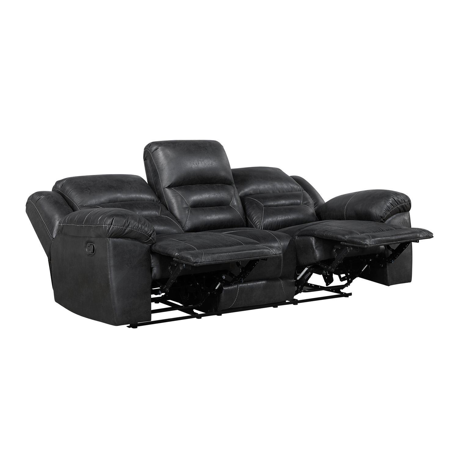 8538BK-3 Double Reclining Sofa - 8538BK-3