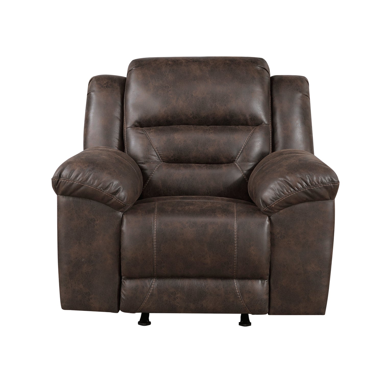 Hazen Dark Brown Reclining Living Room Set from Homelegance - Luna Furniture
