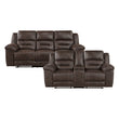 8538DB*2 2pc Set: Sofa, Love - 8538DB*2