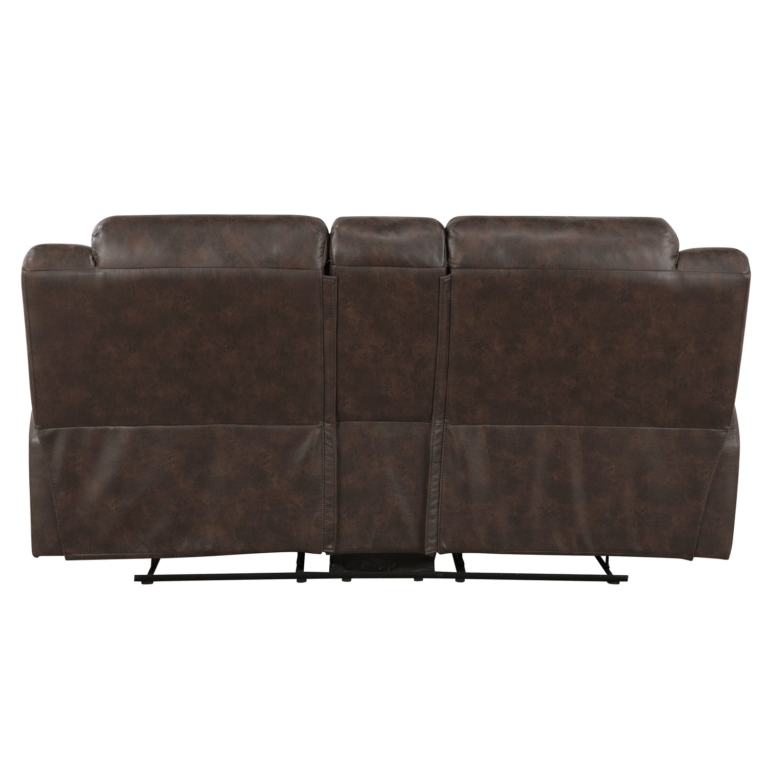 Hazen Dark Brown Reclining Living Room Set from Homelegance - Luna Furniture