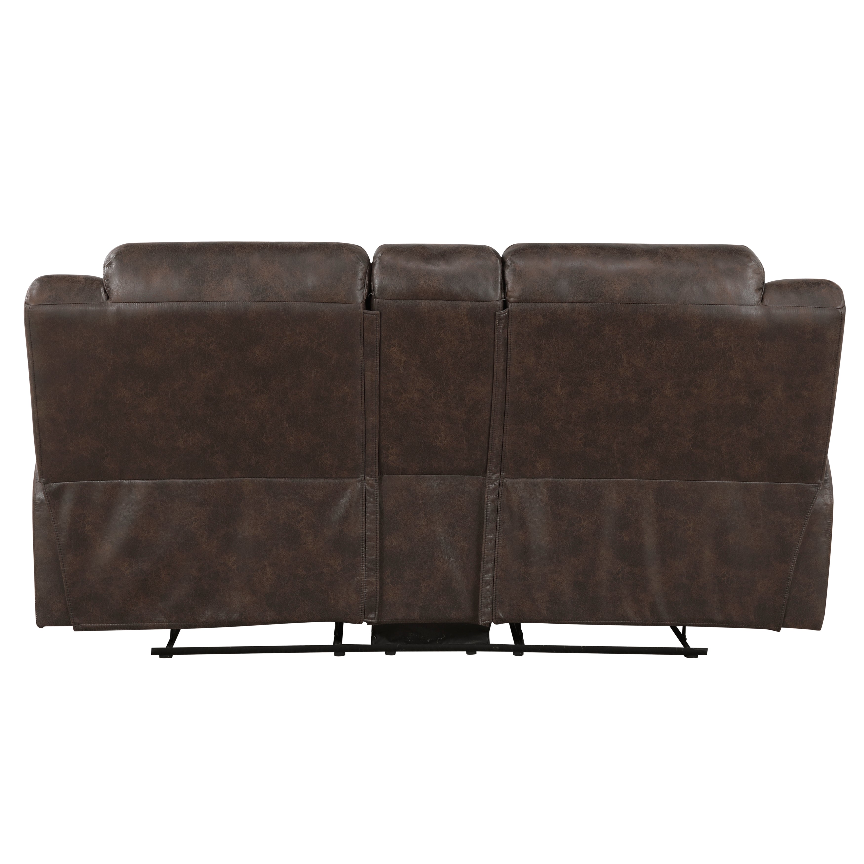 Hazen Dark Brown Reclining Living Room Set from Homelegance - Luna Furniture