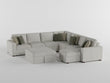 8548BE*22ACLA (2)Love Seat with Pull-out Bed and Click Motion Back - 8548BE*22ACLA