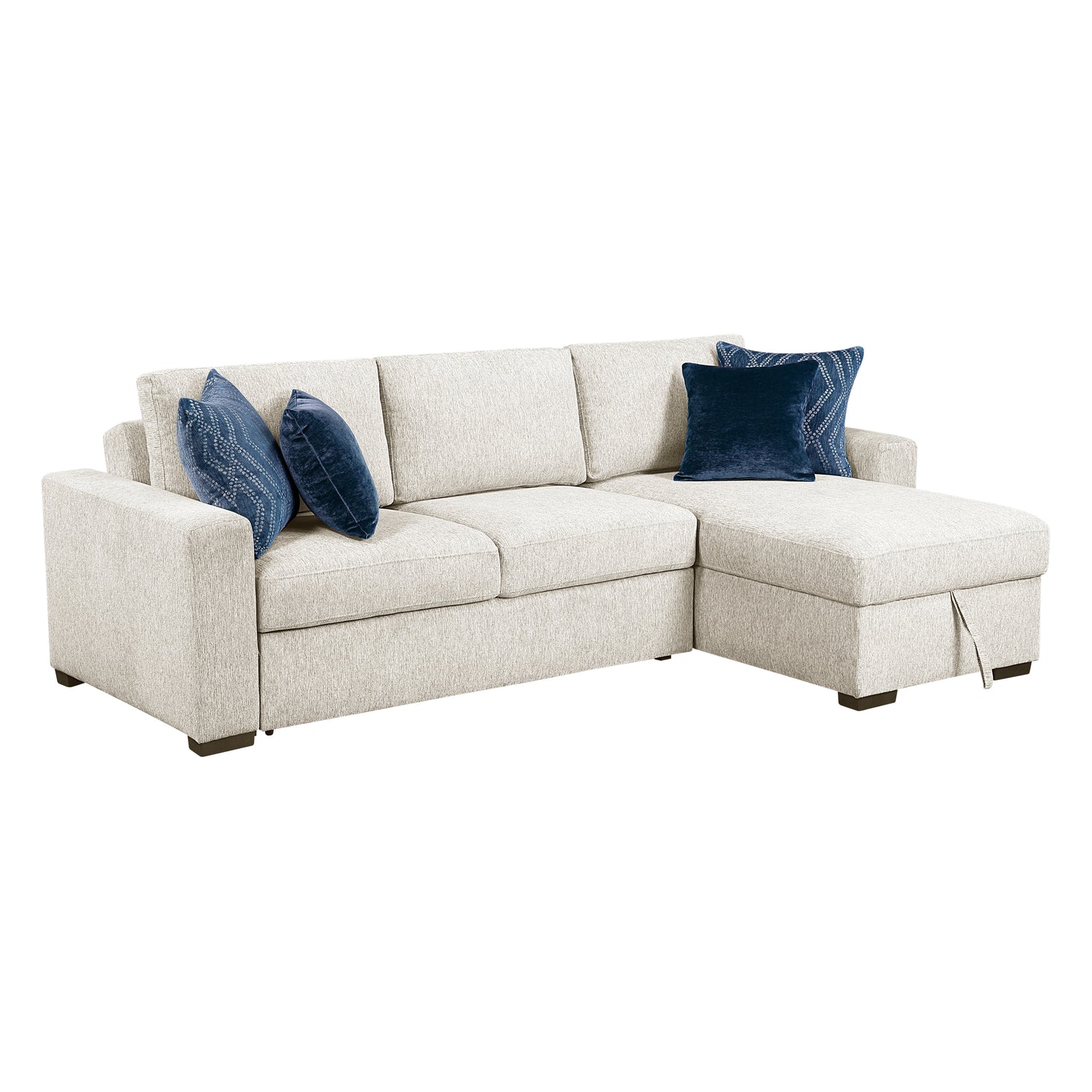 8548BE*3VC2AA (3)2-Piece Sectional with Convertible and Reversible Chaise,  Hidden Storage, Click Motion Back - 8548BE*3VC2AA