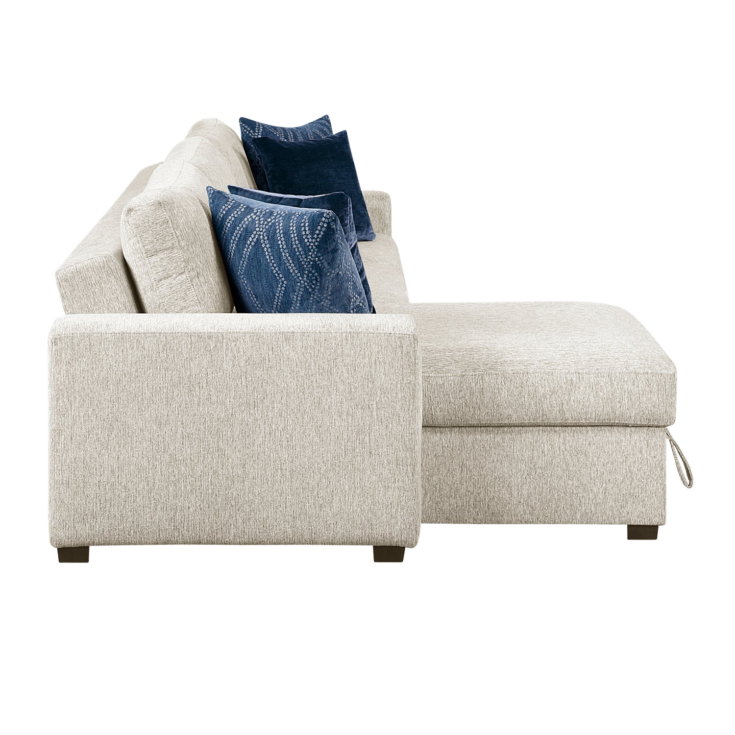8548BE*3VC2AA (3)2-Piece Sectional with Convertible and Reversible Chaise,  Hidden Storage, Click Motion Back - 8548BE*3VC2AA