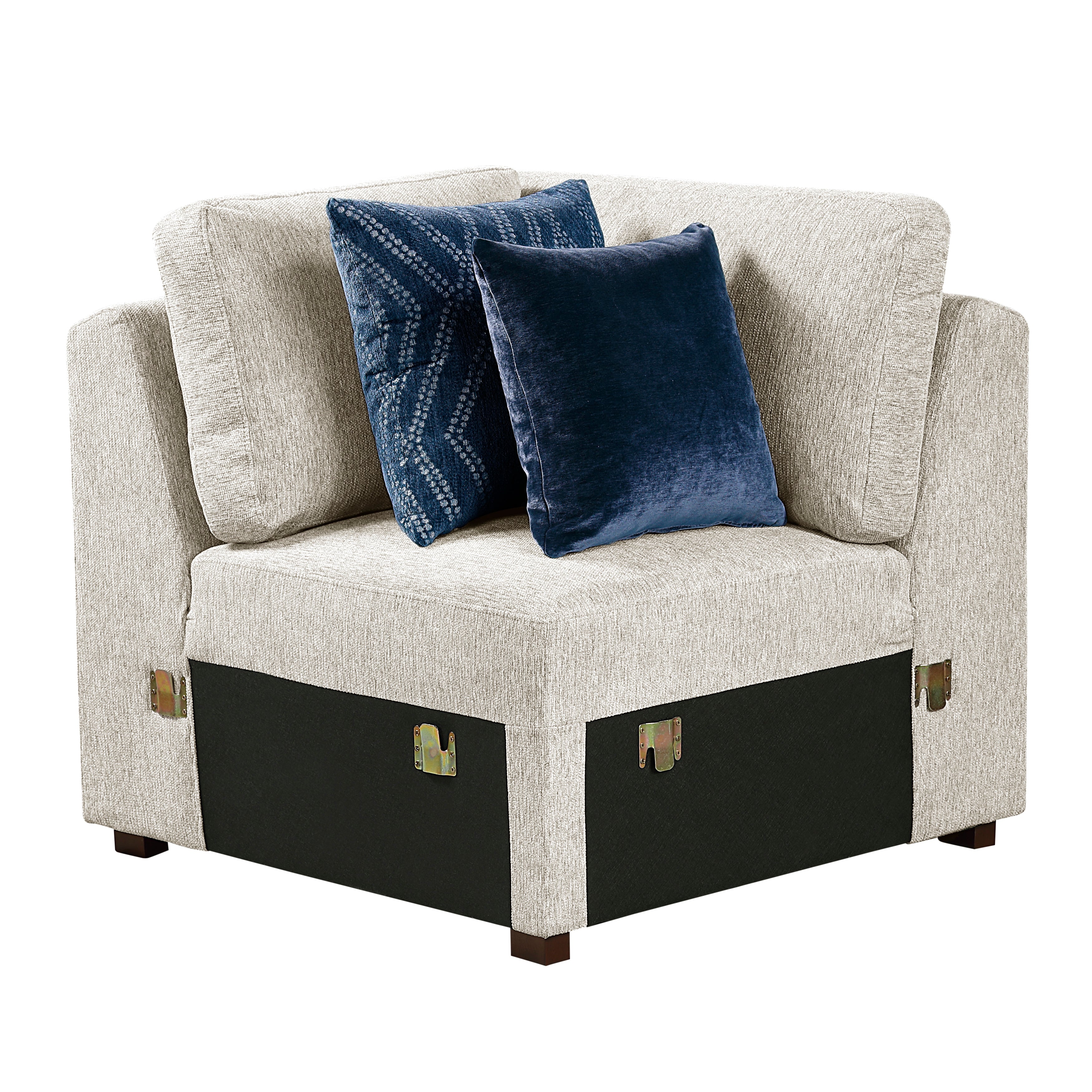 8548BE*42ACLCR2AA (4)3-Piece Sectional with Pull-out Bed - 8548BE*42ACLCR2AA