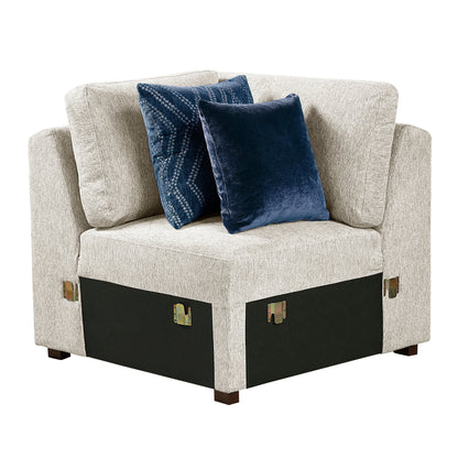 8548BE*42ACLCR2AA (4)3-Piece Sectional with Pull-out Bed - 8548BE*42ACLCR2AA