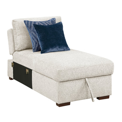 8548BE*42VC2AA (4)3-Piece Sectional with Reversible Chaises and Hidden Storage - 8548BE*42VC2AA