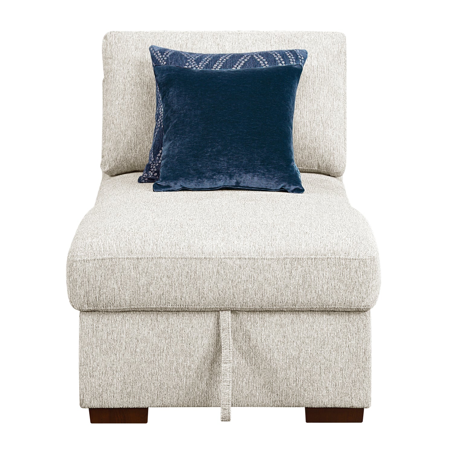 8548BE*4VC2AAOT (4)3-Piece Sectional with Reversible Chaise, Hidden Storage and Ottoman - 8548BE*4VC2AAOT