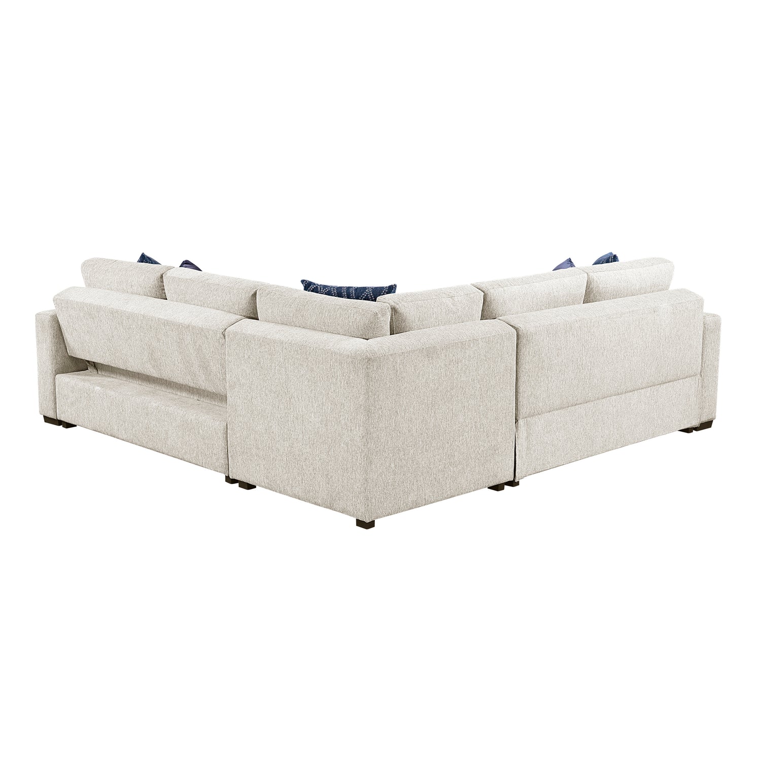 8548BE*52ACLCR2AAOT (5)4-Piece Sectional with Pull-out Bed and Ottoman - 8548BE*52ACLCR2AAOT