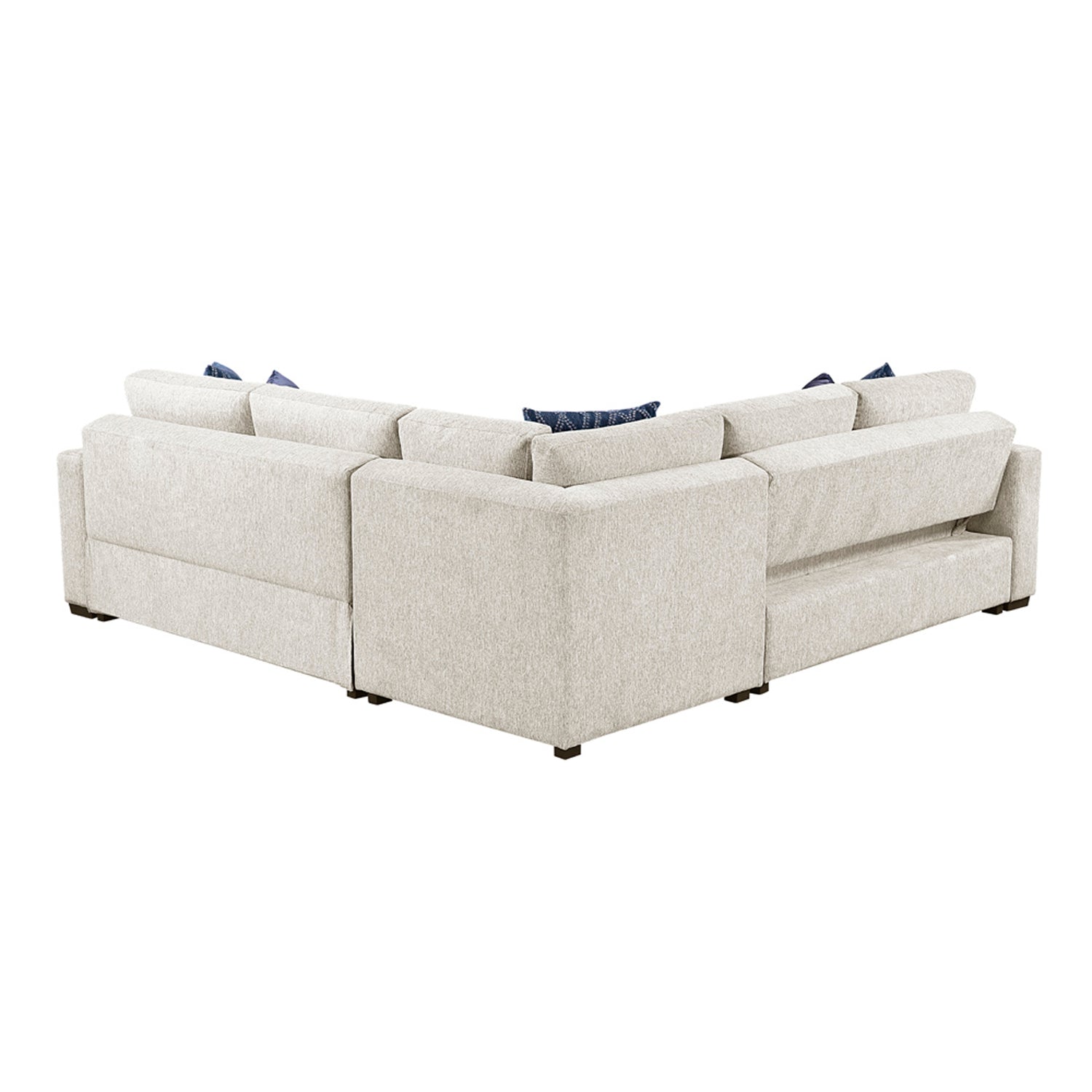 8548BE*52ACLCR2AAOT (5)4-Piece Sectional with Pull-out Bed and Ottoman - 8548BE*52ACLCR2AAOT