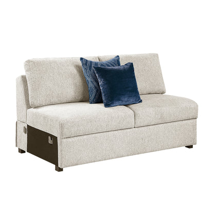 8548BE*52ACLCR2AAOT (5)4-Piece Sectional with Pull-out Bed and Ottoman - 8548BE*52ACLCR2AAOT