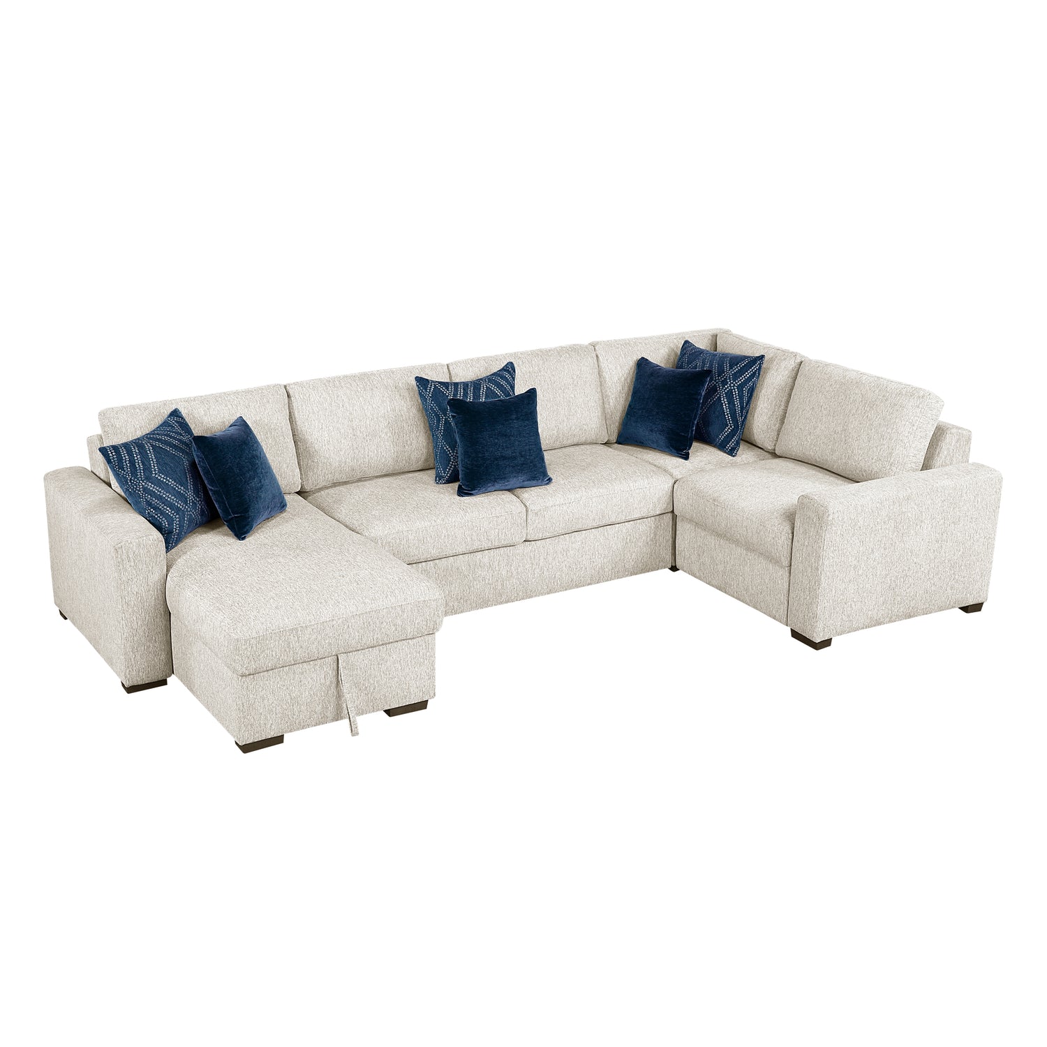 8548BE*5VC2ACRACA (5)4-Piece Sectional with Reversible Chaise and Hidden Storage - 8548BE*5VC2ACRACA