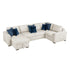 8548BE*5VC2ACRACA (5)4-Piece Sectional with Reversible Chaise and Hidden Storage - 8548BE*5VC2ACRACA