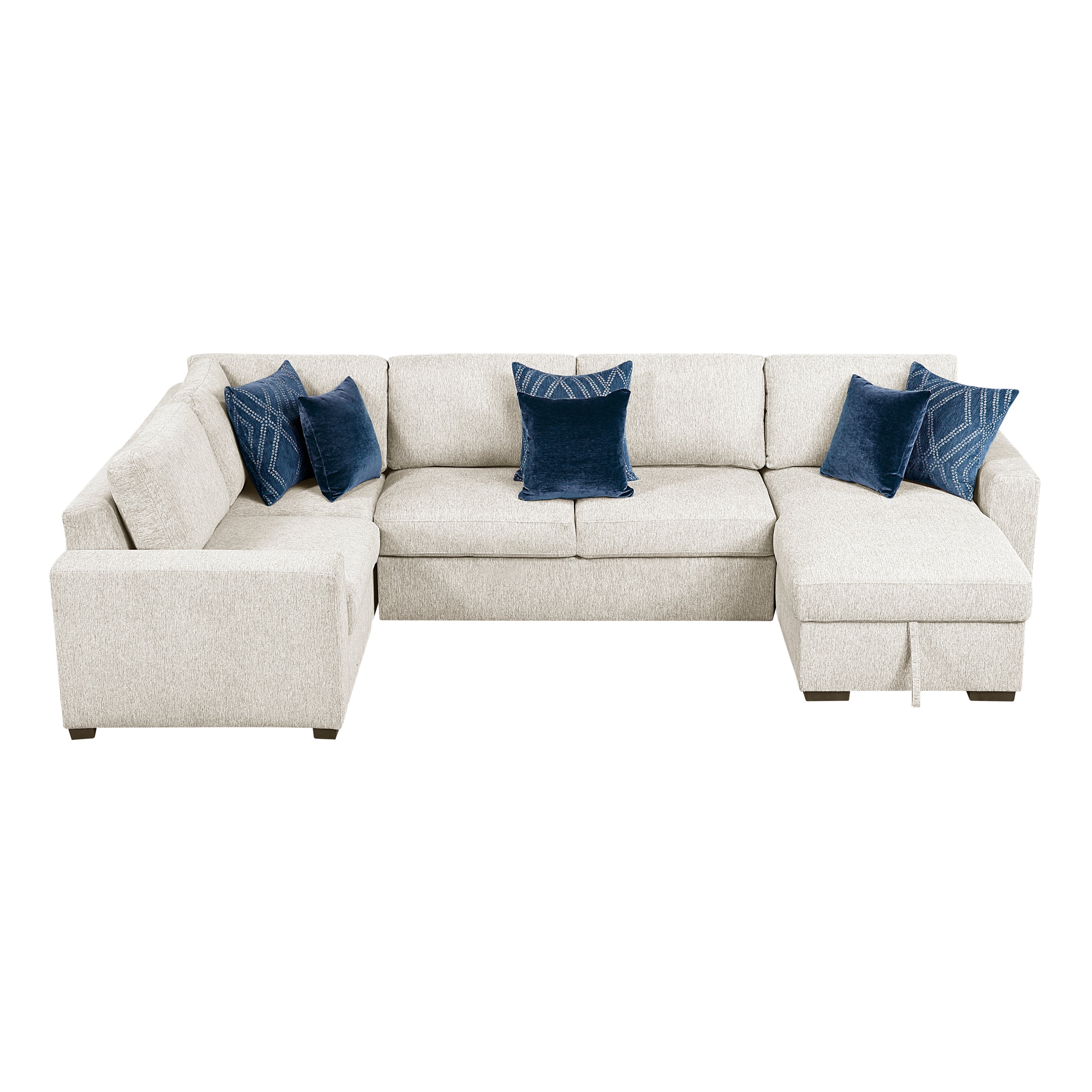 8548BE*5VC2ACRACA (5)4-Piece Sectional with Reversible Chaise and Hidden Storage - 8548BE*5VC2ACRACA