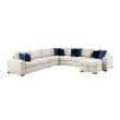 8548BE*6VC2ACR2ACLACA (6)5-Piece Sectional with Reversible Chaise, Pull-out Bed and Hidden Storage - 8548BE*6VC2ACR2ACLACA