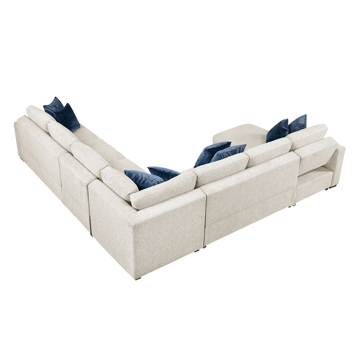 8548BE*6VCCR22AACA (6)5-Piece Sectional with Reversible Chaise and Hidden Storage - 8548BE*6VCCR22AACA