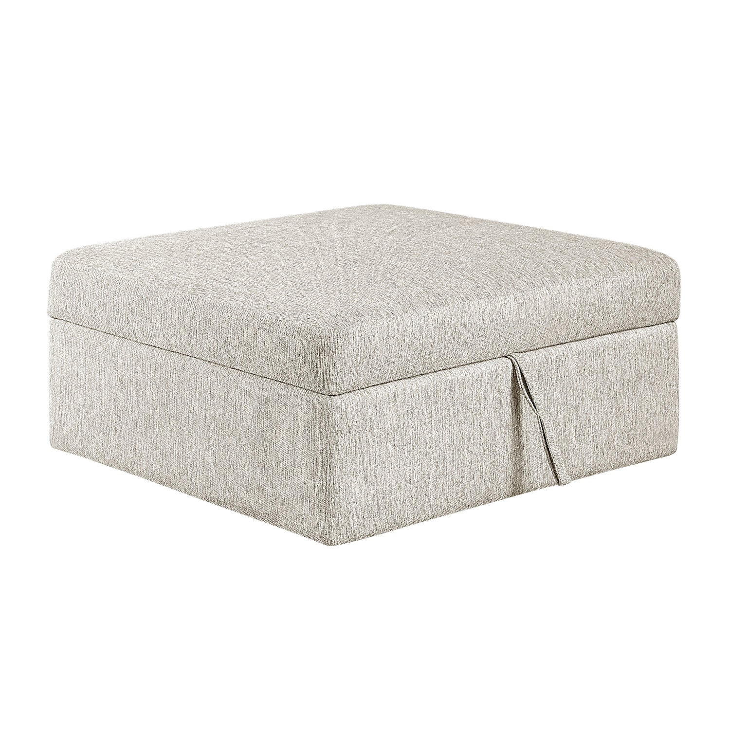 8548BE-OT Storage Ottoman with Casters - 8548BE-OT