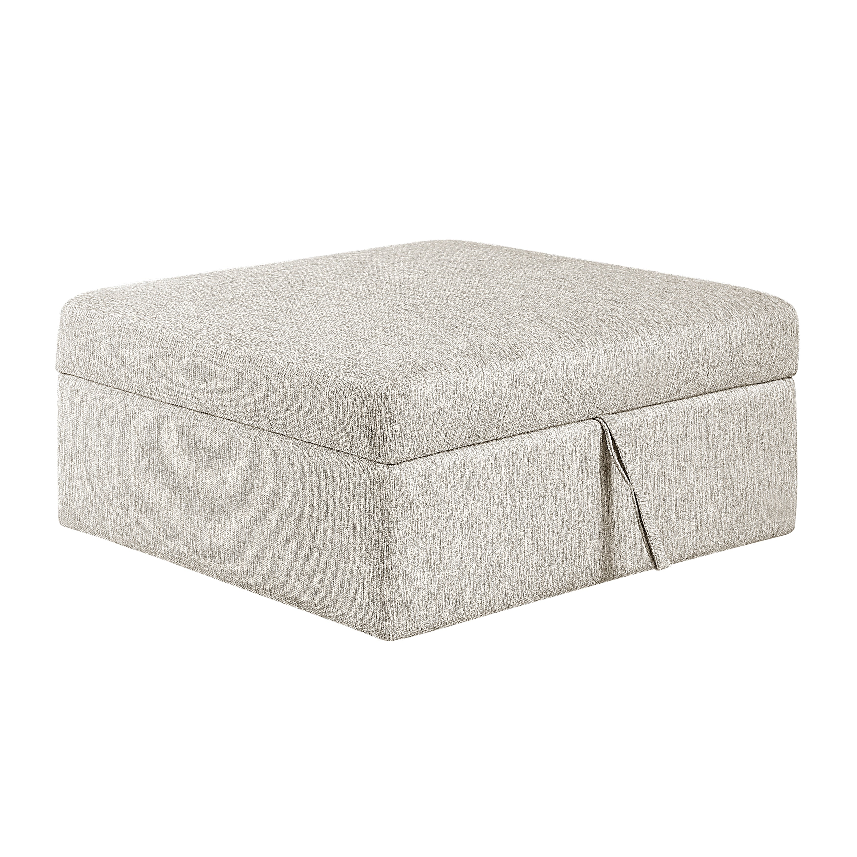 8548BE-OT Storage Ottoman with Casters - 8548BE-OT
