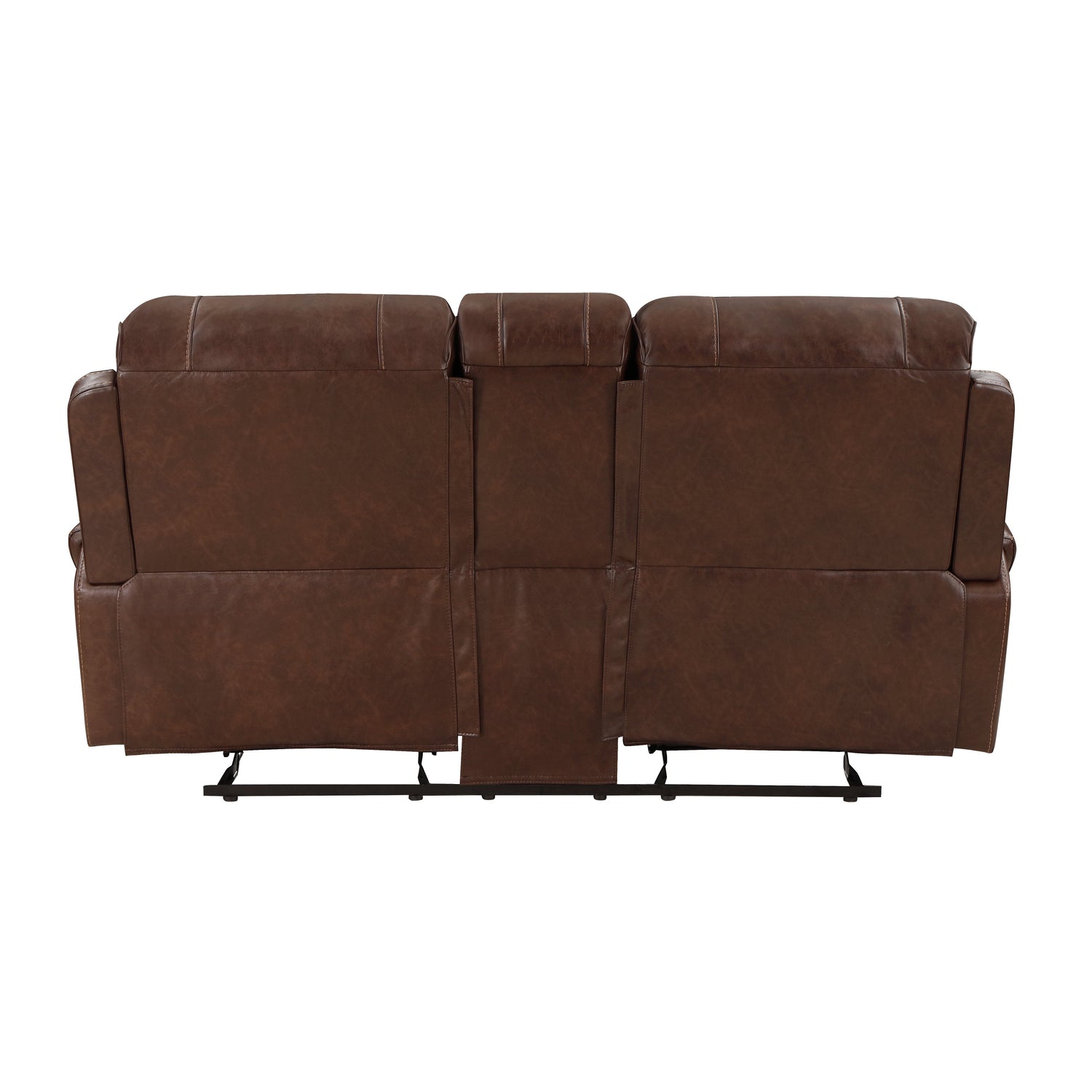 Newnan Brown Double Reclining Living Room Set from Homelegance - Luna Furniture