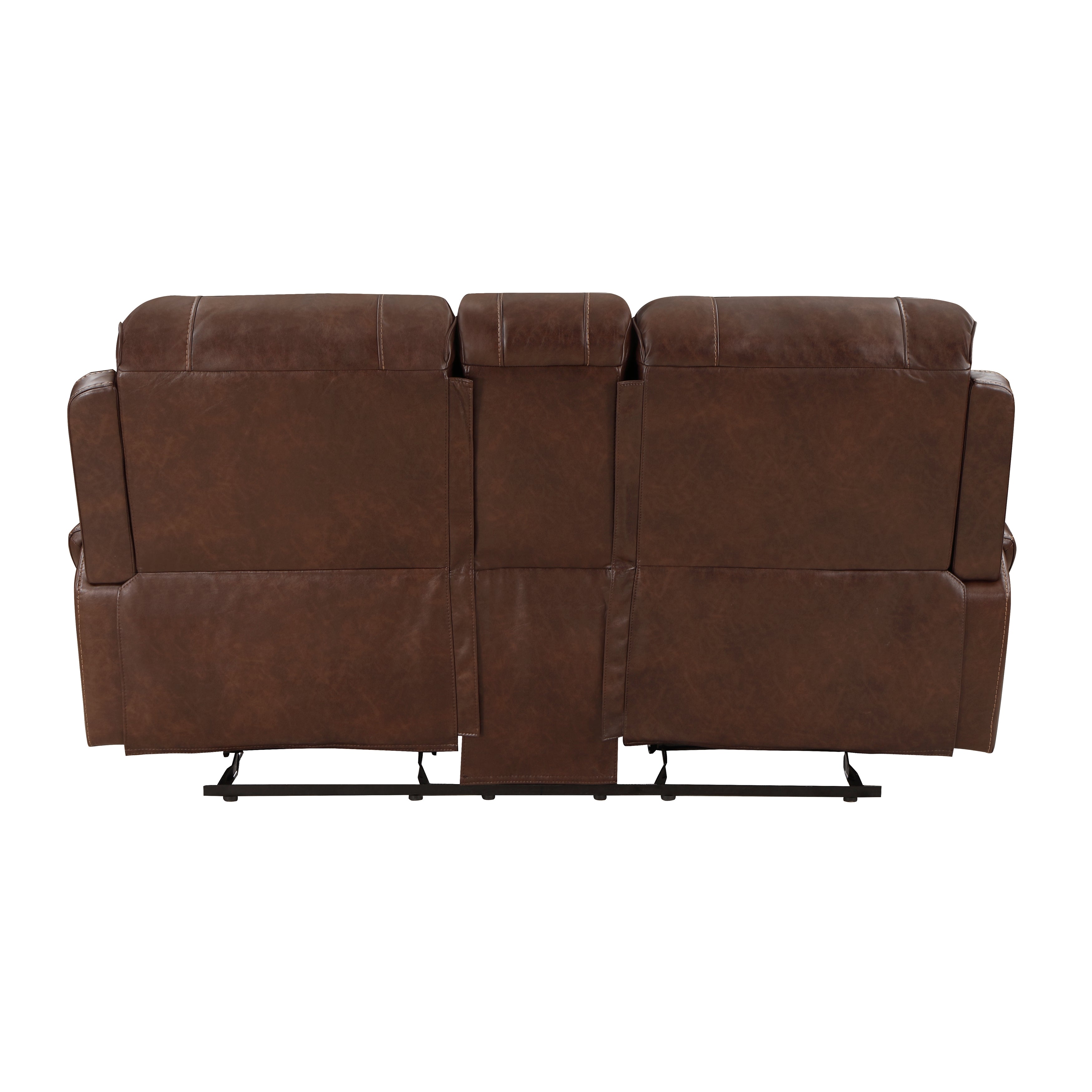 Newnan Brown Double Reclining Living Room Set from Homelegance - Luna Furniture