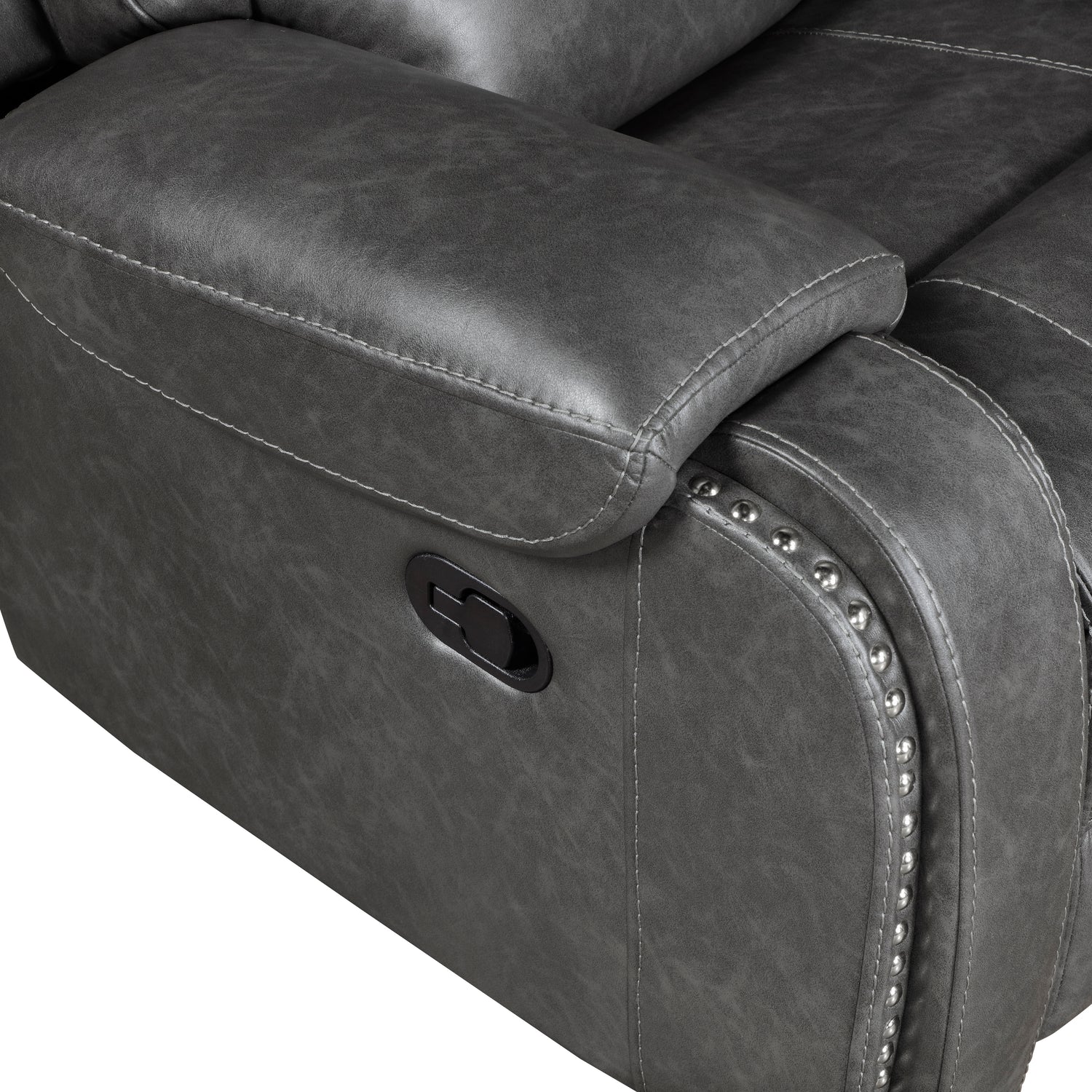 8549GRY-1 SWIVEL GLIDER RECLINING CHAIR - 8549GRY-1