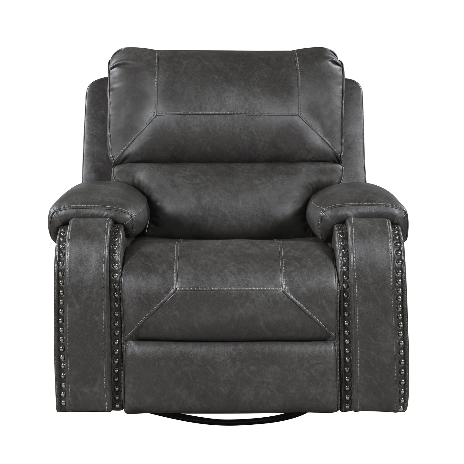 Newnan Gray Double Reclining Living Room Set from Homelegance - Luna Furniture
