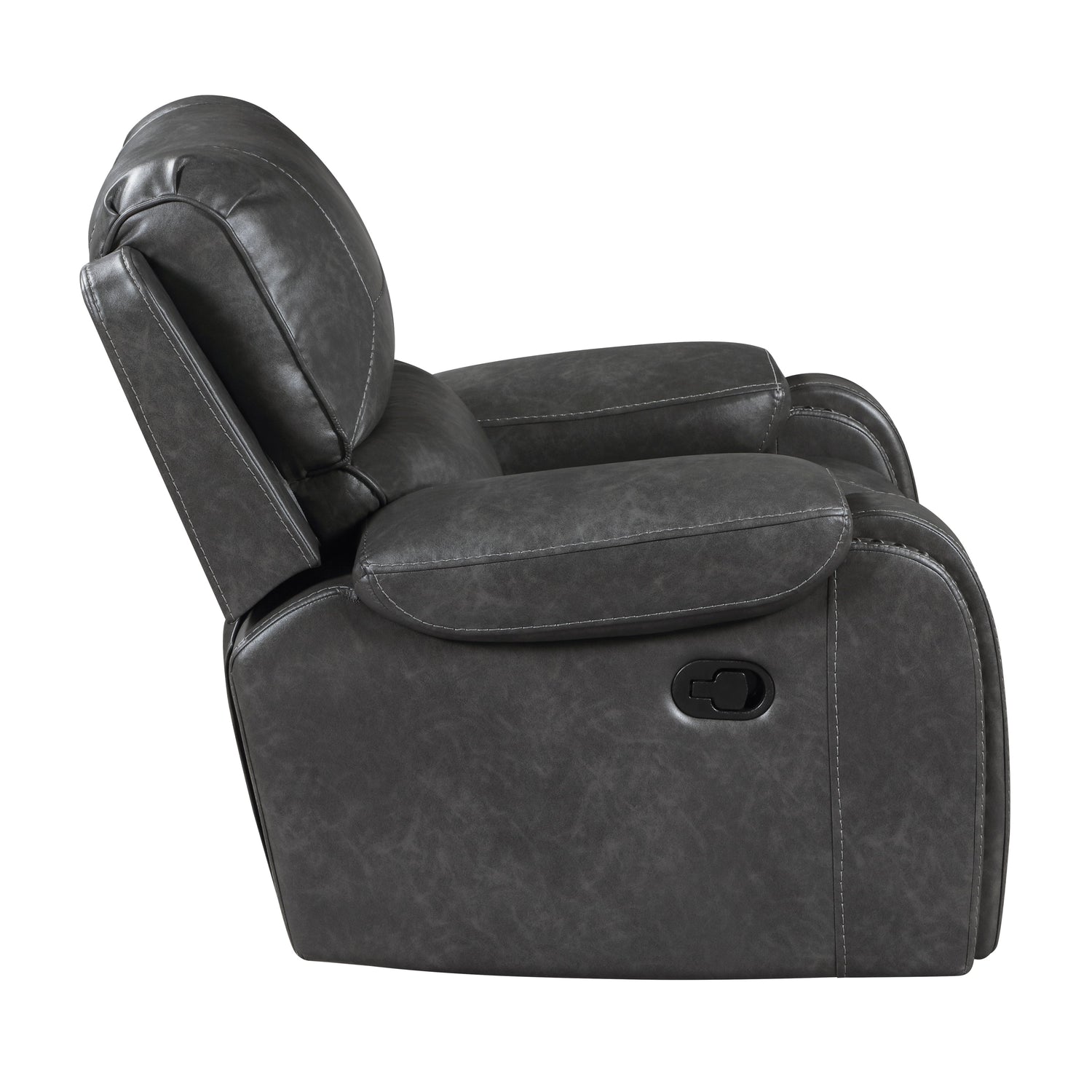 Newnan Gray Double Reclining Living Room Set from Homelegance - Luna Furniture