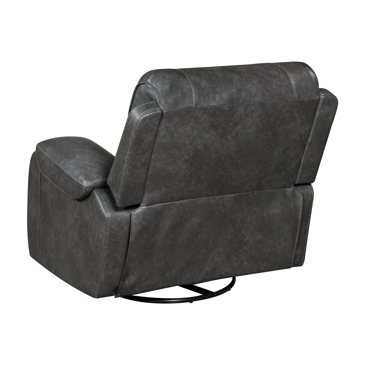 8549GRY-1 SWIVEL GLIDER RECLINING CHAIR - 8549GRY-1