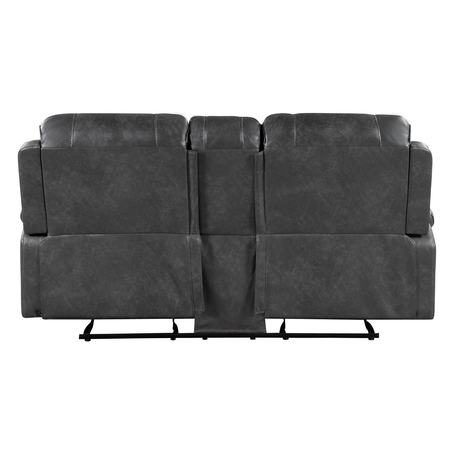 Newnan Gray Double Reclining Living Room Set from Homelegance - Luna Furniture