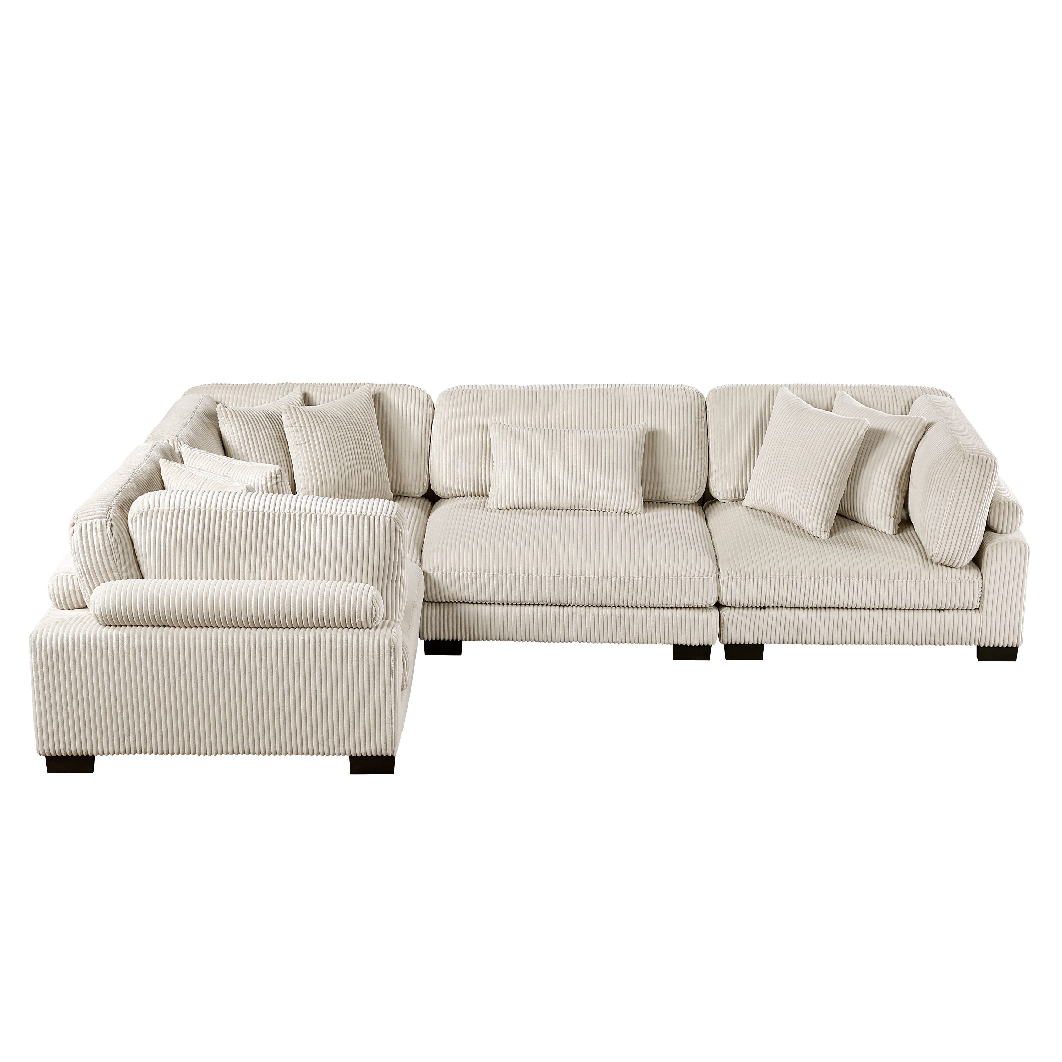 8555BE*3CRAC (4)4-Piece Modular Sectional - 8555BE*3CRAC