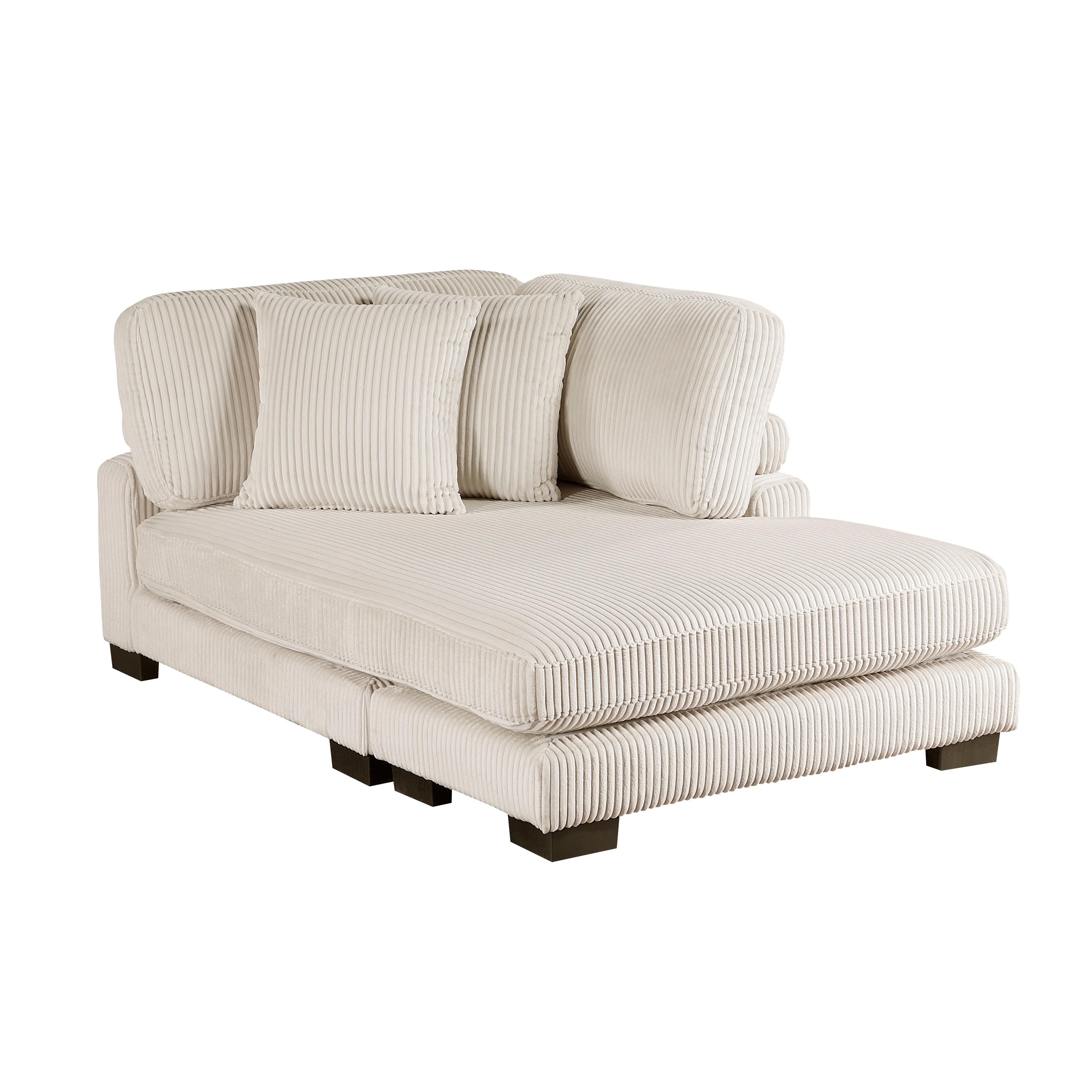 8555BE*CR2ACVCOT (5)5-Piece Modular Sectional with Reversible Chaise and Ottoman - 8555BE*CR2ACVCOT