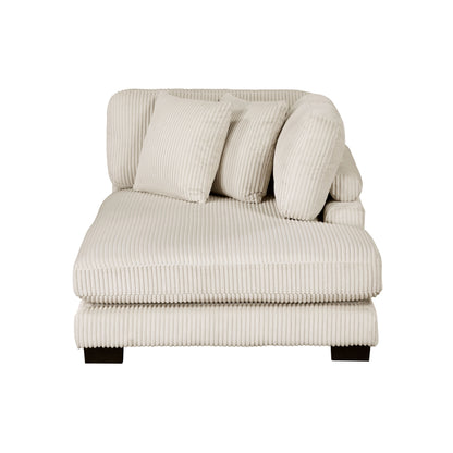 8555BE*CR2ACVCOT (5)5-Piece Modular Sectional with Reversible Chaise and Ottoman - 8555BE*CR2ACVCOT