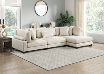 8555BE*CRACVC (3)3-Piece Modular Sectional with Reversible Chaise - 8555BE*CRACVC