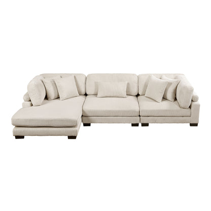 8555BE*CRACVC (3)3-Piece Modular Sectional with Reversible Chaise - 8555BE*CRACVC