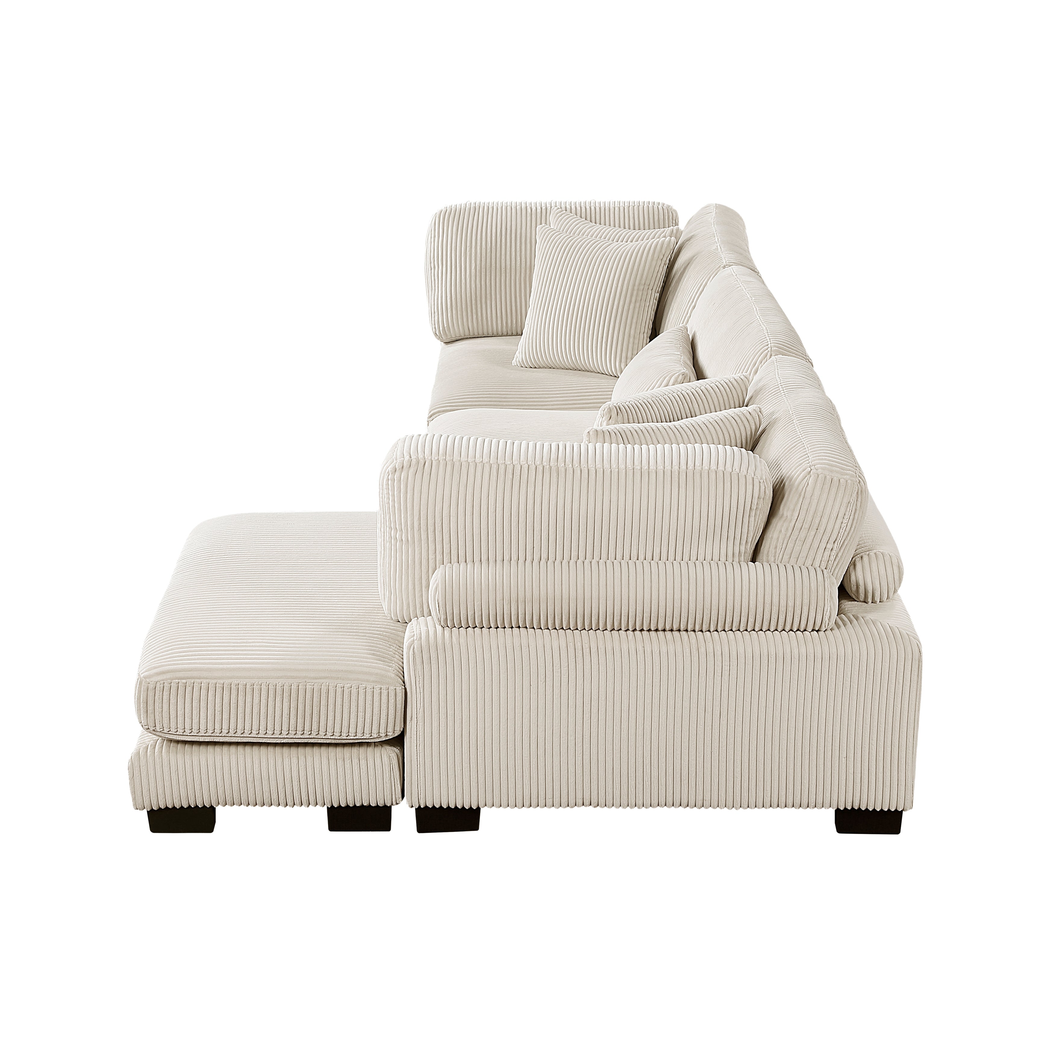 8555BE*CRACVC (3)3-Piece Modular Sectional with Reversible Chaise - 8555BE*CRACVC