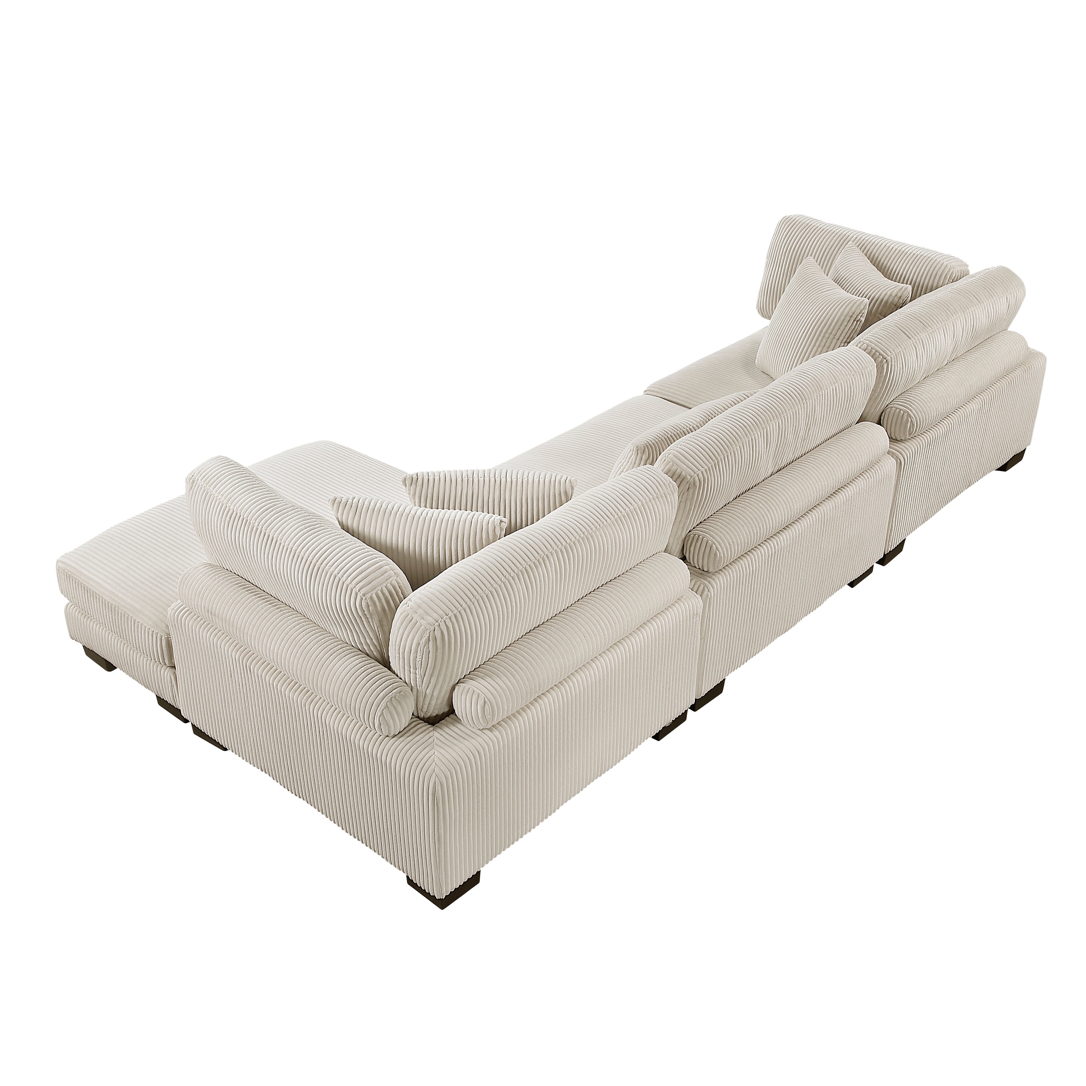 8555BE*CRACVC (3)3-Piece Modular Sectional with Reversible Chaise - 8555BE*CRACVC