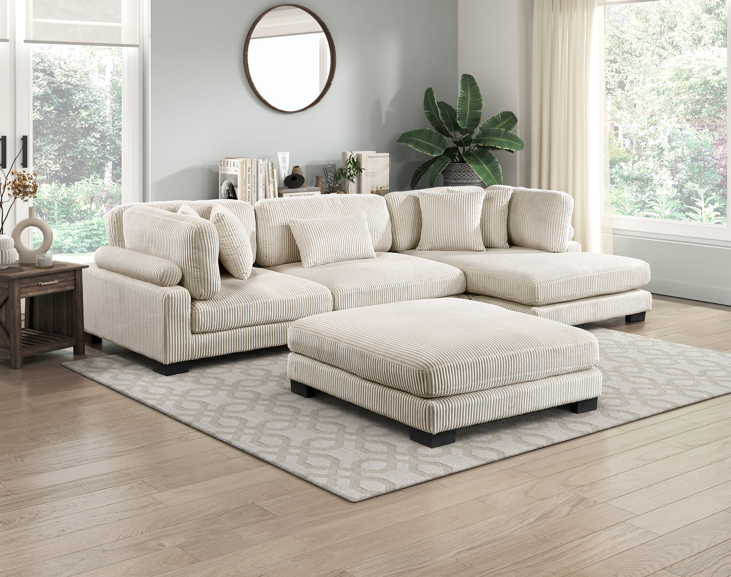 8555BE-VC Reversible Chaise - 8555BE-VC