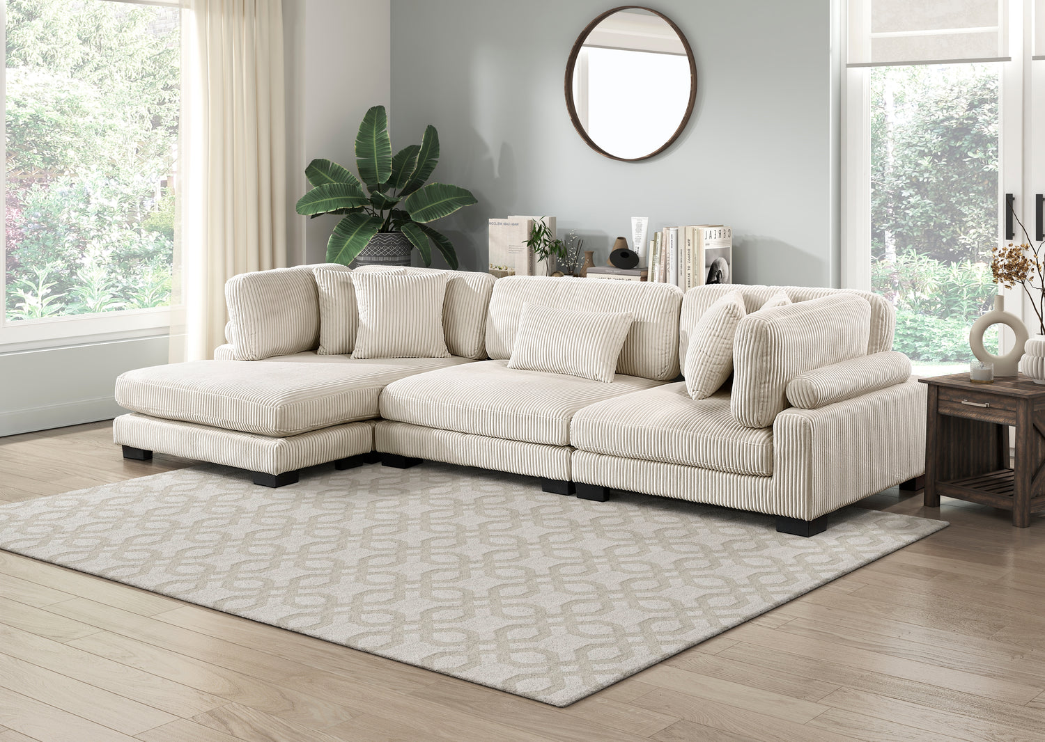 8555BE-VC Reversible Chaise - 8555BE-VC